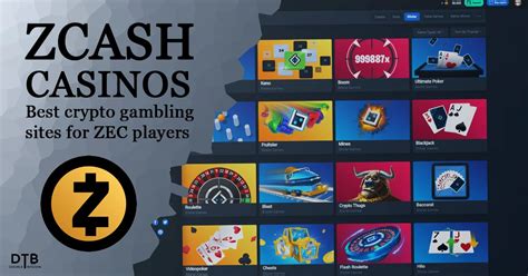 Top Zcash Casino & Gambling Sites for 2024 .